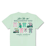 Simply Southern Golf Country T-Shirt for Women in Mint