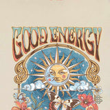 Simply Southern Good Energy T-Shirt for Women in Off White