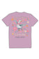Girls Simply Southern Youth Goose T-Shirt for Girls in Purple