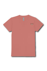 Simply Southern Plus Size Grow In Grace T-Shirt for Women in Maple Mauve