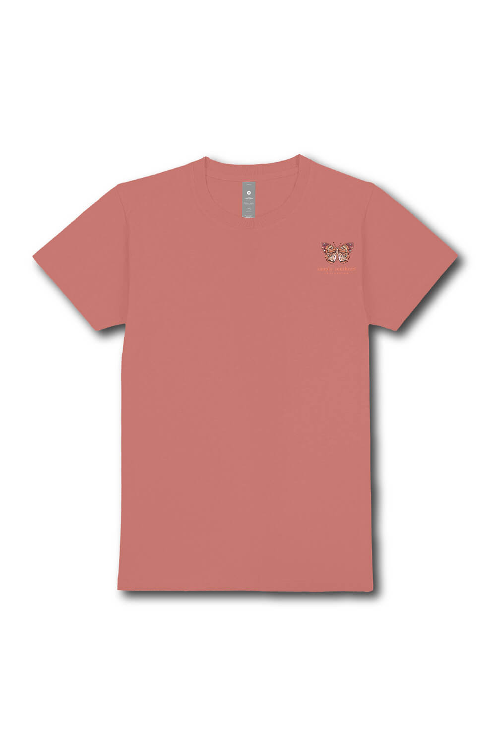 Simply Southern Womens Shirt Grow In Grace T-Shirt for Women in Maple Mauve