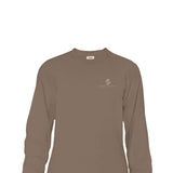 Simply Southern Youth Long Sleeve Fall Leaves T-Shirt for Girls in Army 