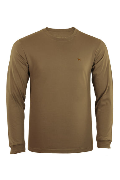 Simply Southern Mens Shirts XXL Long Sleeve Deer T-Shirt for Men in Brown
