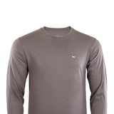 Mens Simply Southern Long Sleeve Golden Retriever T-Shirt for Men in Grey