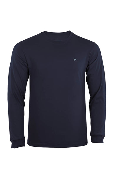 Simply Southern Mens Tshirts XXL Long Sleeve Old Fashion Whiskey T-Shirt for Men in Blue