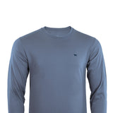 Simply Southern Mens XXL Long Sleeve Proud Gun Deer T-Shirt for Men in Blue