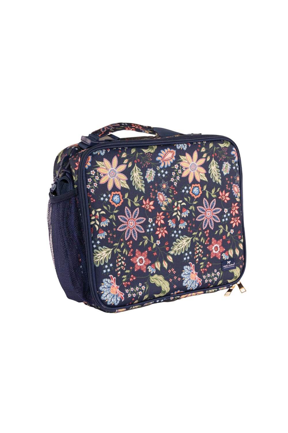 Simply Southern Lunch Bag in Navy Blue Floral 
