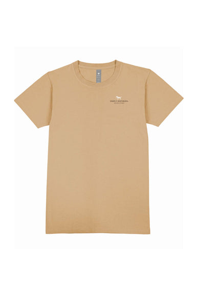 Simply Southern Men's Shirts Mallard Duck T-Shirt for Men in Khaki