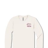 Simply Southern Plus Size Mama Goose Long Sleeve T-shirt for Women in Linen