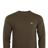 Men's Simply Southern Shirts XXL Long Sleeve Camo Dog T-Shirt for Men