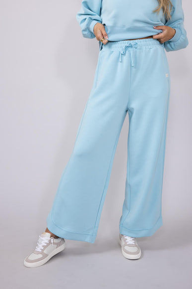 Simply Southern Modal Sloan Pant for Women in Ice Blue