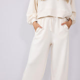 womens Simply Southern Clothing Modal Sloan Pant for Women in Off White