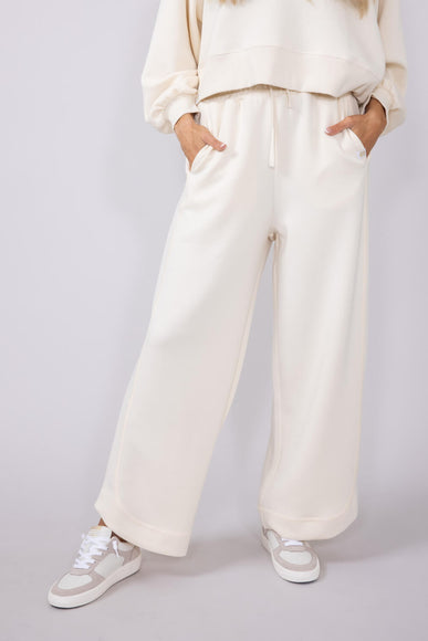 womens Simply Southern Clothing Modal Sloan Pant for Women in Off White