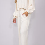 womens Simply Southern Clothing Modal Sloan Pant for Women in Off White