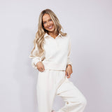 womens Simply Southern Clothing Modal Sloan Pant for Women in Off White