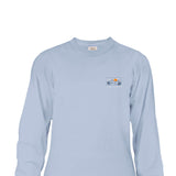 Simply Southern Plus Size Long Sleeve Take Me To The Mountains T-Shirt for Women in Fog