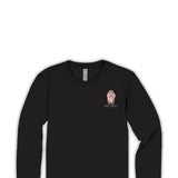Simply Southern Womens Shirts Coffee Makes Me Much Nicer Long Sleeve T-shirt for Women in Black