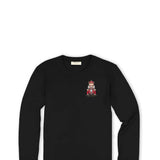 Simply Southern Y’all Are Nuts Long Sleeve T-Shirt for Women in Blac