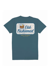 Men's Simply Southern Shirts Old Fashioned T-Shirt for Men in Blue