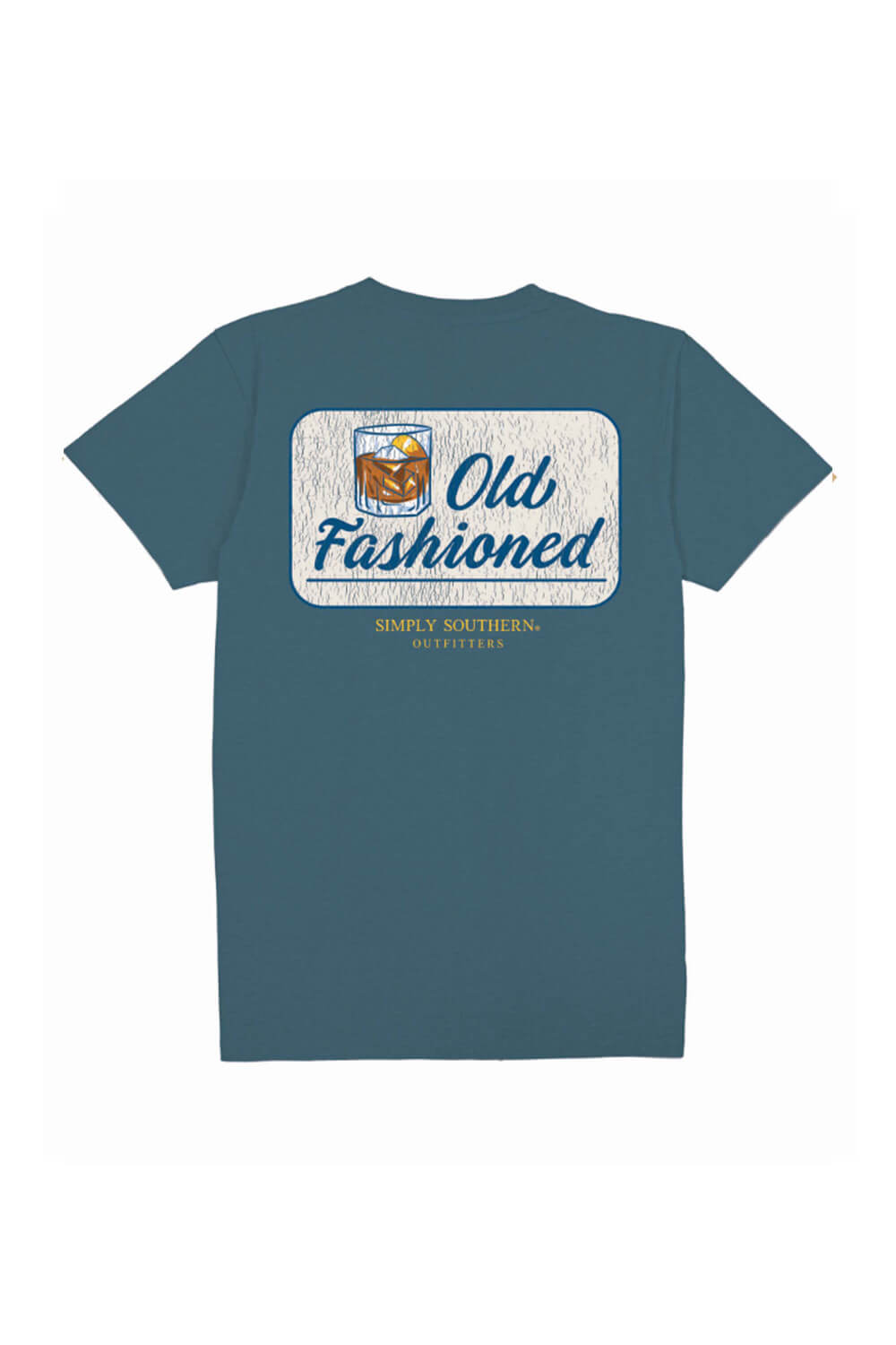 Men's Simply Southern Shirts Old Fashioned T-Shirt for Men in Blue