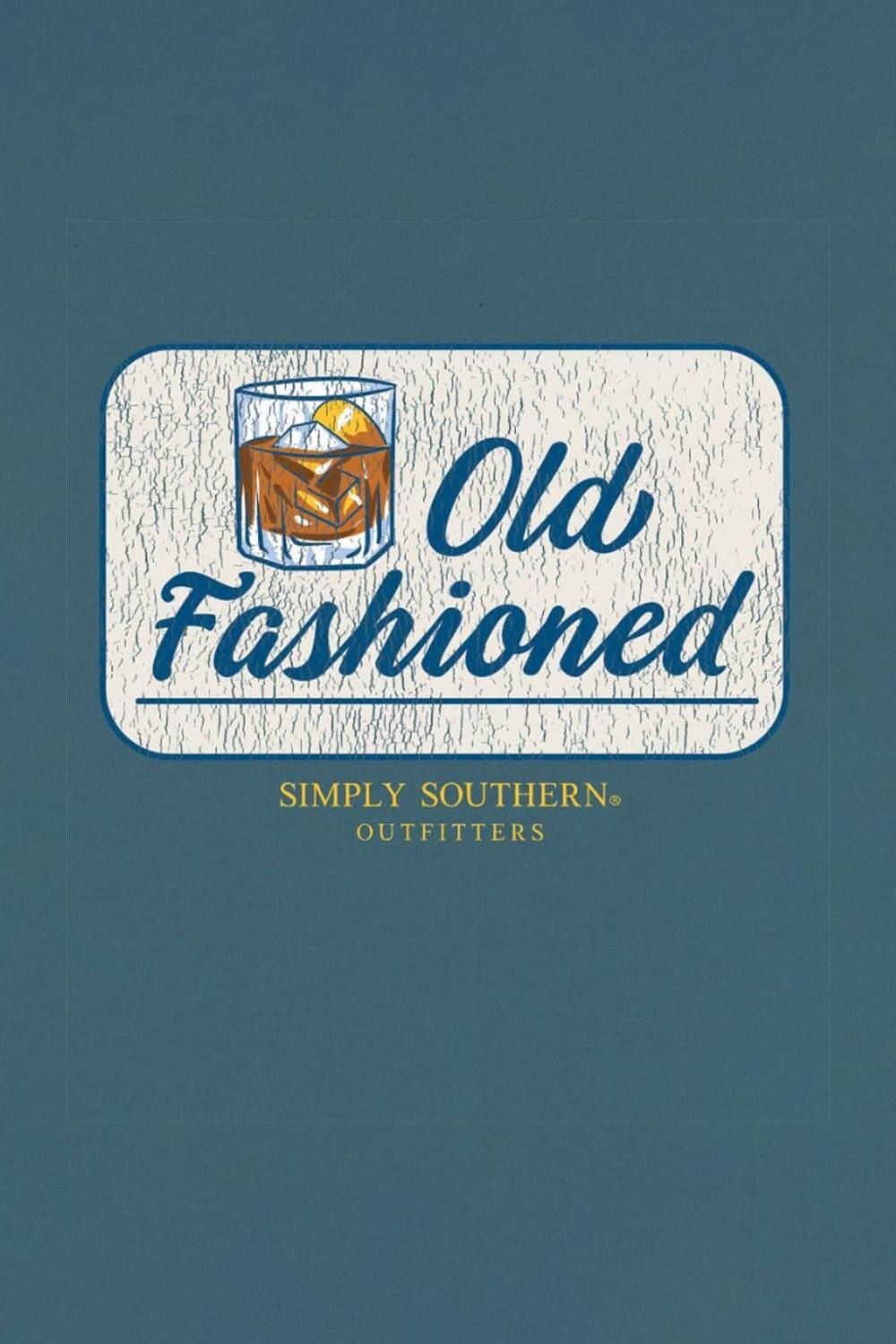 Simply Southern Old Fashioned T-Shirt for Men in Blue