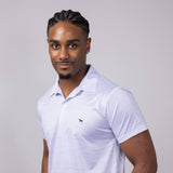 Simply Southern Mens Stripe Polo for Men in Purple