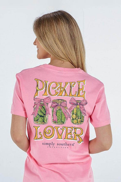 Simply Southern Pickle Lover T-Shirt for Women in Fancy Candy