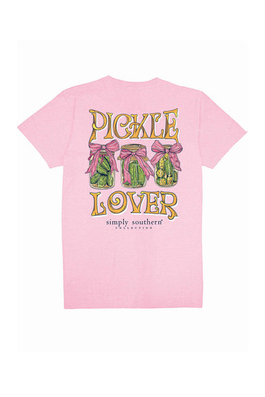 Simply Southern Pickle Lover T-Shirt for Women in Fancy Candy
