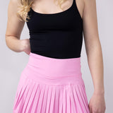 Simply Southern Pleated Skort for Women in Blush