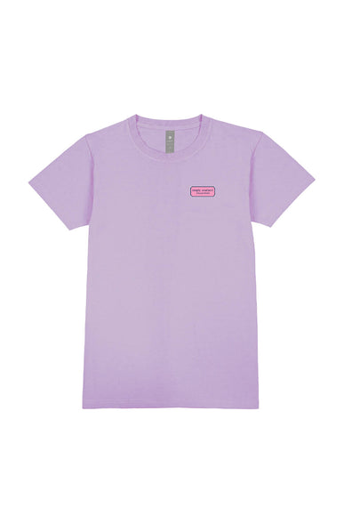 Simply Southern Womens Plus Size Best Shot T-Shirt for Women in Lilac