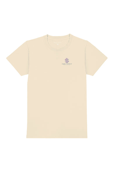 Womens Simply Southern Plus Size Pray Everyday T-Shirt for Women in Natural