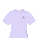 Womens Simply Southern Dogs Over People T-Shirt for Women in Purple 