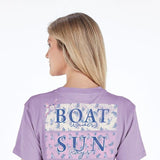 Womens Simply Southern Shirts River Days T-Shirt for Women in Lilac