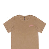 Simply Southern Plus Size Sweetheart Of The Rodeo T-Shirt for Women in Washed Brown