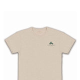 Mens Simply Southern T-Shirts Sasquatch T-Shirt for Men in Oat Heather