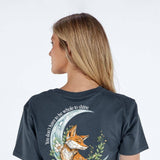 Women's Simply Southern Shirts Whole To Shine T-Shirt for Women in Heather Navy