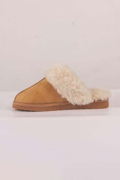 Simply Southern Flat Slippers for Women in Light Brown