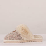 Simply Southern Open Slippers for Women in Light Grey
