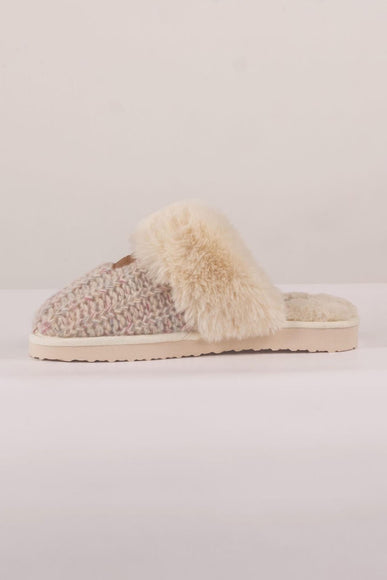 Simply Southern Open Slippers for Women in Light Grey