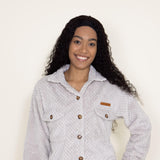 Simply Southern Soft Shacket for Women in Grey