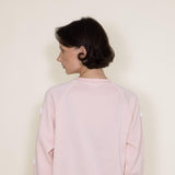 Simply Southern Smile Today Sweatshirt for Women in Pink