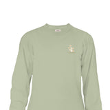 Simply Southern Long Sleeve Delaware T-Shirt for Women in Sage