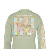 Simply Southern Long Sleeve Kentucky T-Shirt for Women in Sage
