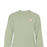 Simply Southern Plus Size Long Sleeve Virginia T-Shirt for Women in Sage