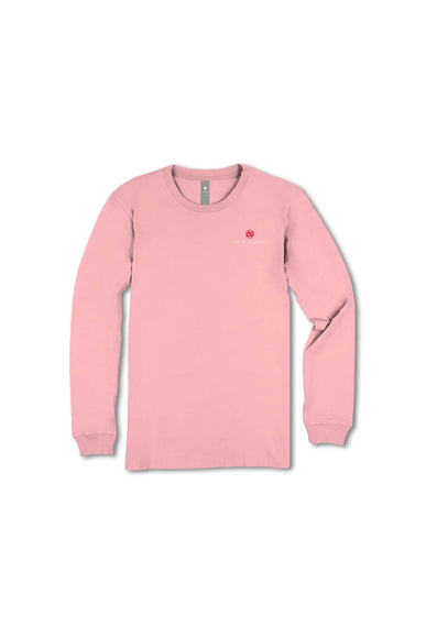 Simply Southern Youth Stay Sweet Long Sleeve T-Shirt for Women in Pink