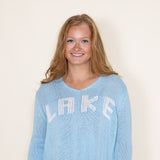 Simply Southern Everyday Lake Sweater for Women in Blue
