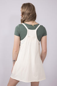 Womens Simply Southern Tara Romper Dress for Women in Off White