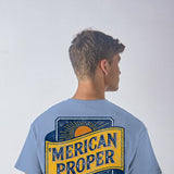Mens Simply Southern T-Shirts Seltzer T-Shirt for Men in Sea