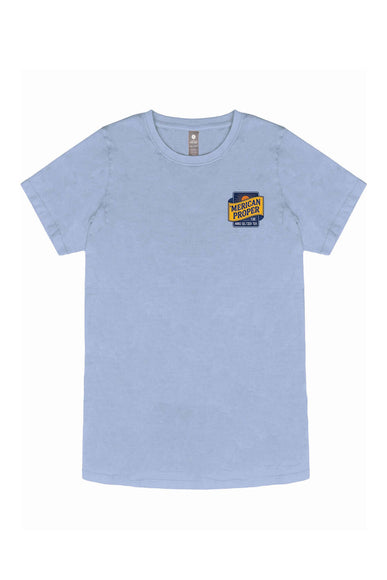 Mens Simply Southern T-Shirts Seltzer T-Shirt for Men in Sea
