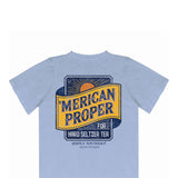 Mens Simply Southern T-Shirts Seltzer T-Shirt for Men in Sea